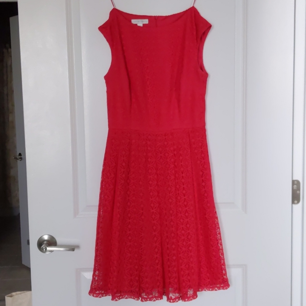 Hot pink dress